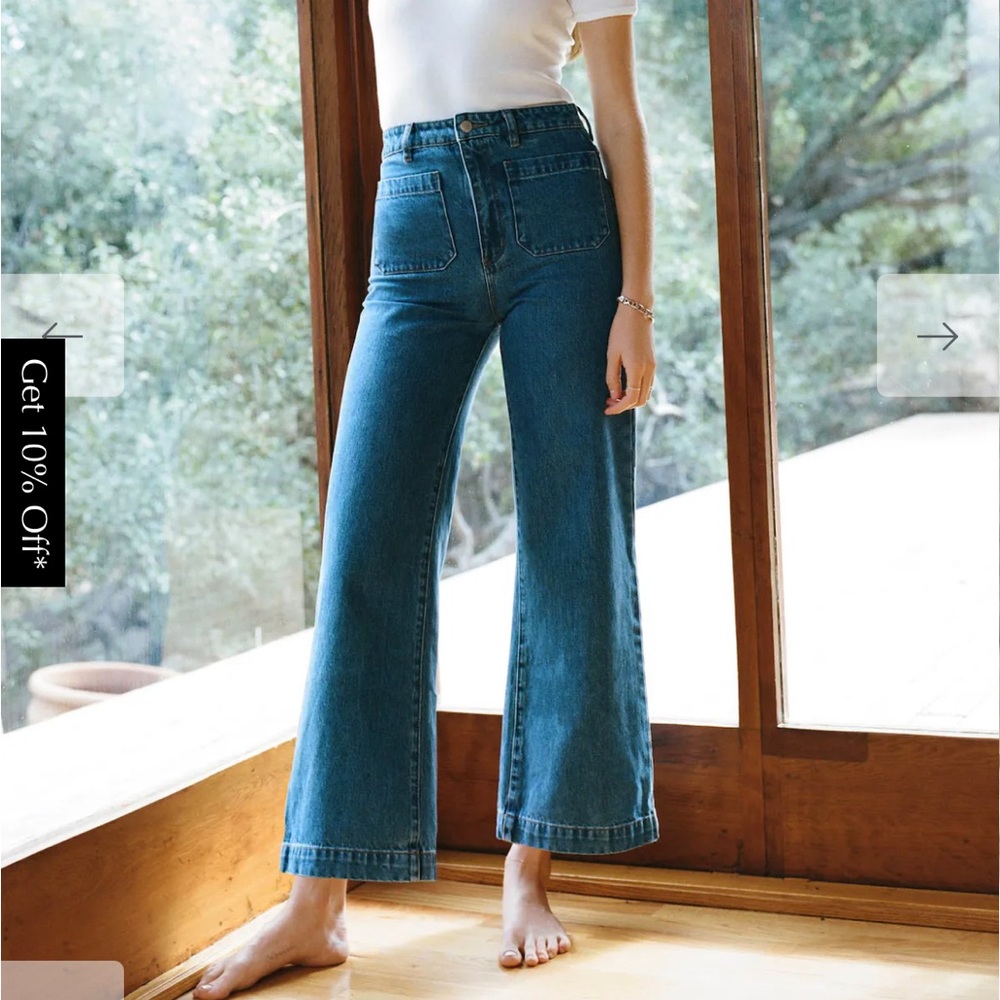 Rolla Sailor Jeans - Ashley Blue